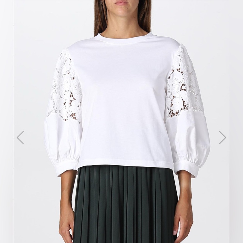See By Chloe lace panel top